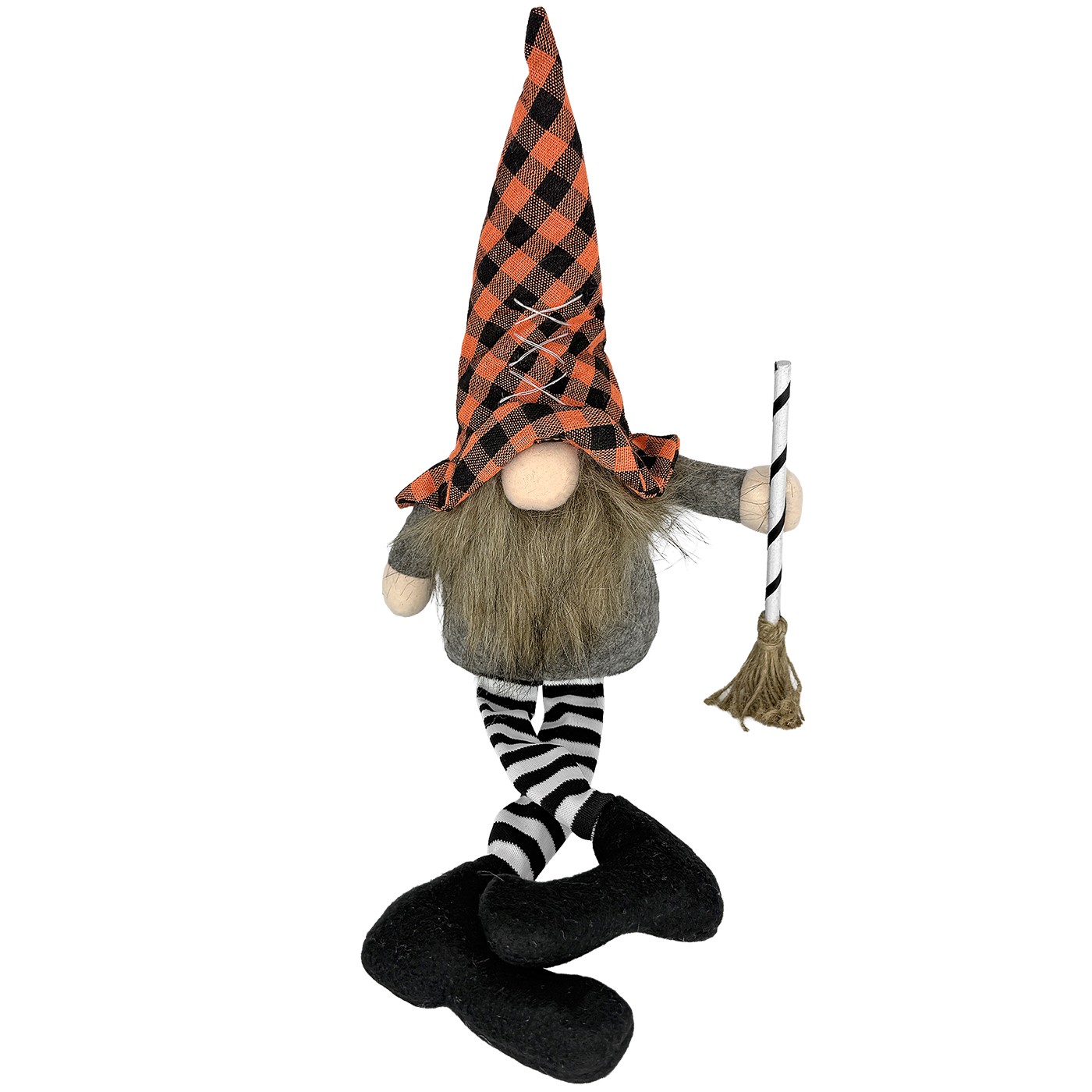 Πάνινος Gnome με Σκούπα